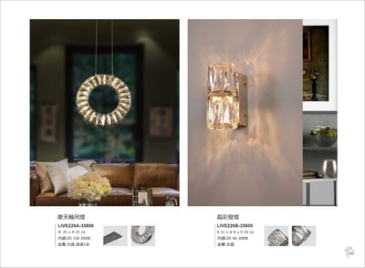 吊燈 / 壁燈系列 LIVE2261