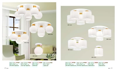 半吸頂燈系列 MD2761