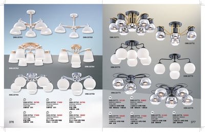 半吸頂燈系列 K3761