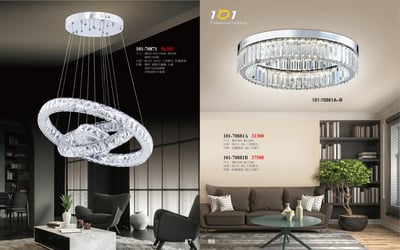 LED水晶吊燈 / LED水晶吸頂燈系列 101-0871