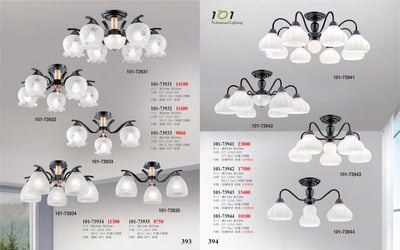 半吸頂燈系列 101-3931