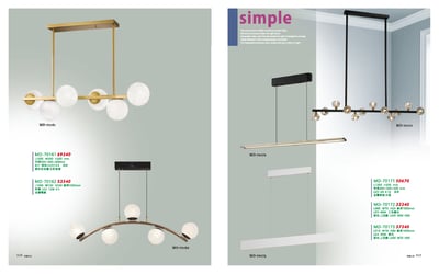 餐吊燈系列 MD161