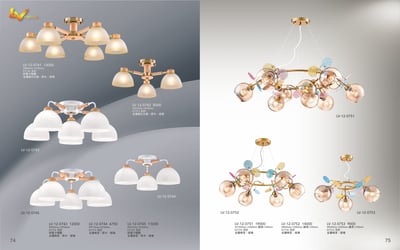 半吸頂燈 / 餐吊燈系列 LV741