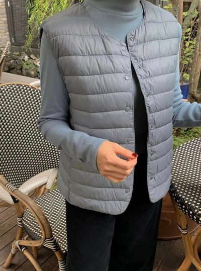 【SALE商品】T.H 2.0版羽絨背心（壓橫線版）*3色 KR99500855