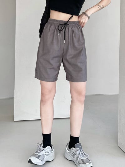 男女適穿-西裝面料休閒便褲*4色 T7764594