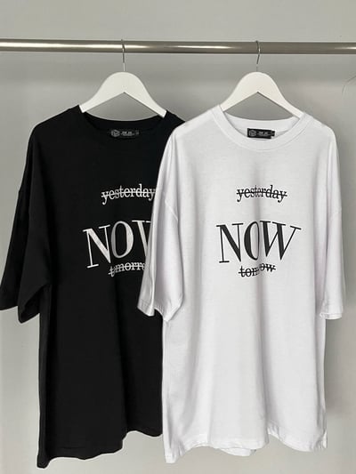 百搭活力簡約字母短T*2色 KB9685