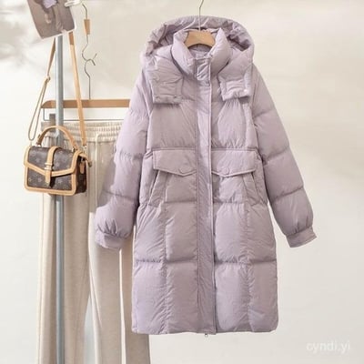 【SALE商品】連帽羽絨長版外套*1色 KB9148986