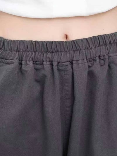 休閒寬鬆復古繭型褲*4色 A25965