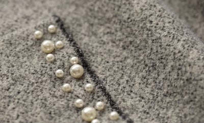 【SALE商品】毛呢針織釘珠背心*2色 KR095508510