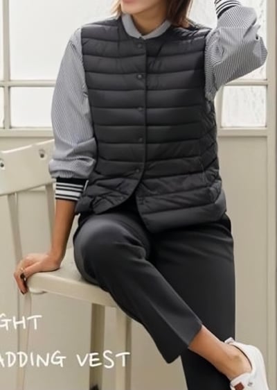 【SALE商品】T.H 2.0版羽絨背心（壓橫線版）*3色 KR99500852