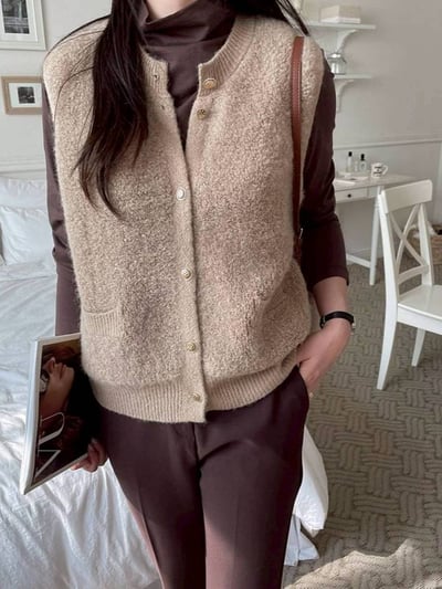 高雅氣質百搭背心*3色 KB998852