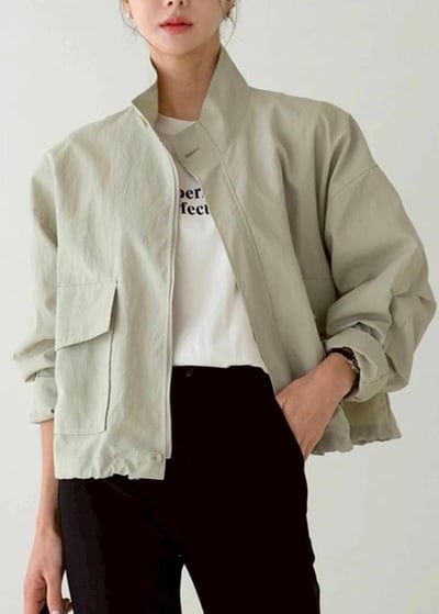 下縮身風衣造型外套*3色 K9805805