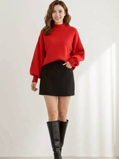 【SALE商品】小立領針織毛衣*5色  KB97857855