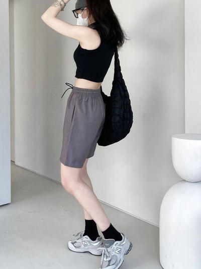 男女適穿-西裝面料休閒便褲*4色 T7764595