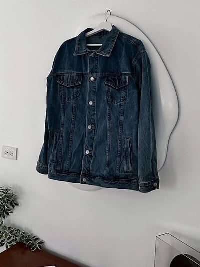 高磅百搭隨興寬鬆牛仔外套 *1色 K99008985