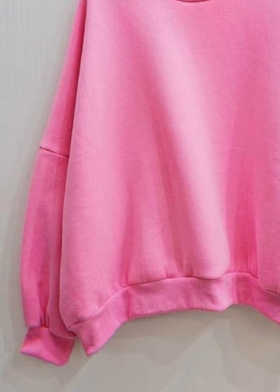 【SALE商品】高質感厚磅刷毛大學T*2色 KB985498