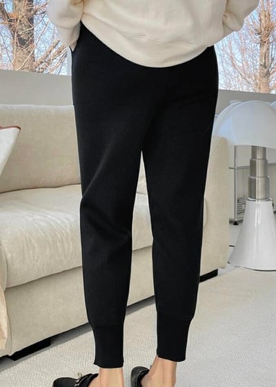 【SALE商品】質感舒適針織修身褲*1色 K975494