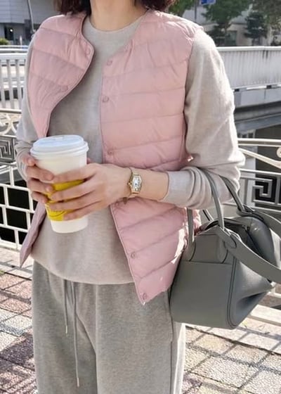 【SALE商品】T.H 2.0版羽絨背心（壓橫線版）*3色 KR995008511