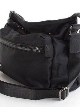 超實用防潑水多隔層尼龍郵差包*1色 KB950977