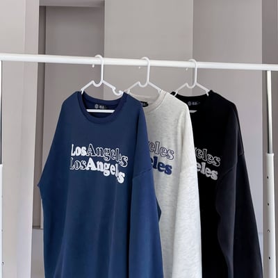 舒適百搭立體英文字母大學T*3色 KB6598