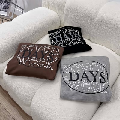 輕鬆自在英文字母大學T*3色 KB6595