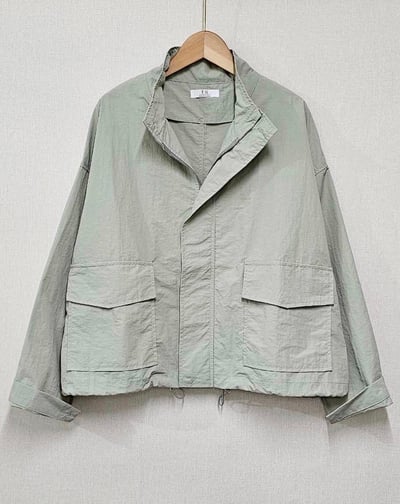 下縮身風衣造型外套*3色 K98058012