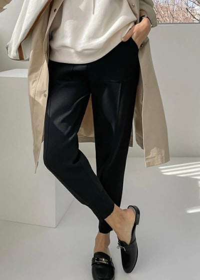 【SALE商品】質感舒適針織修身褲*1色 K975493