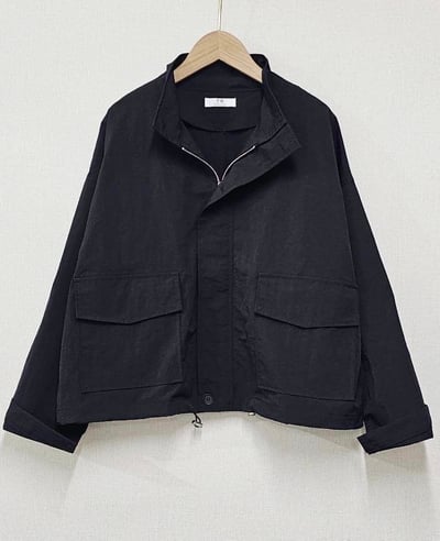 下縮身風衣造型外套*3色 K98058011