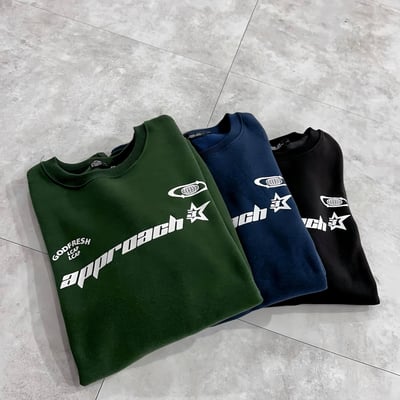 舒適刷毛星星地球賽車風大學T*3色 KB6895