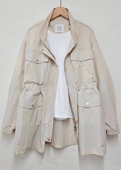 無重力防風收腰外套*3色 K989882