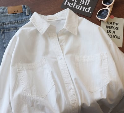 質感水洗棉質襯衫 *3色  KB9852855