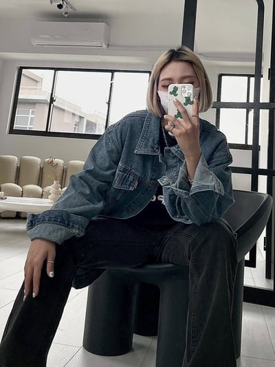 高磅百搭隨興寬鬆牛仔外套 *1色 K99008982