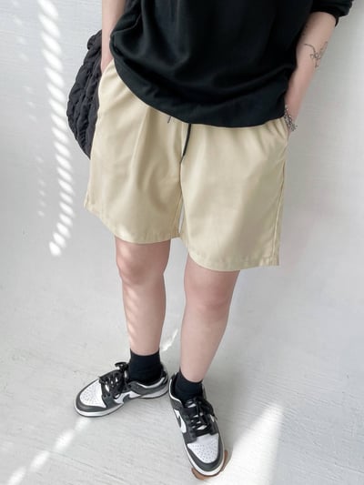 男女適穿-西裝面料休閒便褲*4色 T7764591