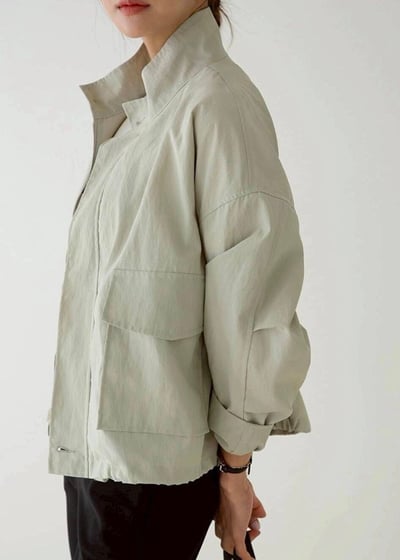 下縮身風衣造型外套*3色 K9805809