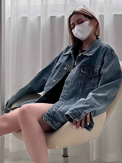 高磅百搭隨興寬鬆牛仔外套 *1色 K99008983