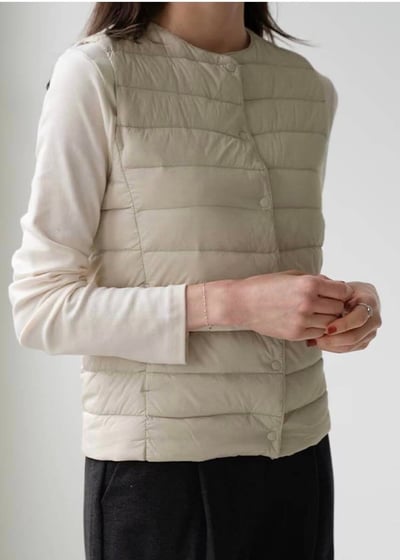 【SALE商品】T.H 2.0版羽絨背心（壓橫線版）*3色 KR99500859