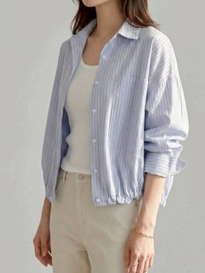 大口袋造型外襯衫 *1色 K08891
