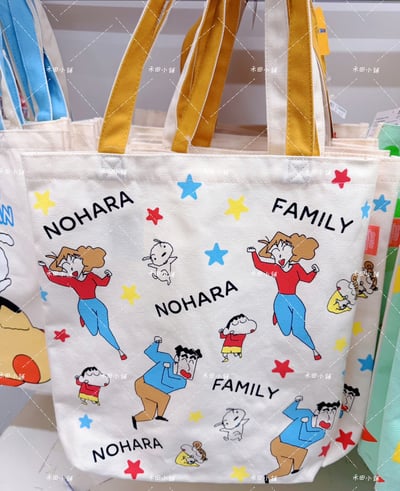 日本直送｜多色卡通手提帆布袋子11