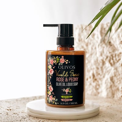 Olivos 橄欖果油液態皂-牡丹玫瑰花馥香 500ml2