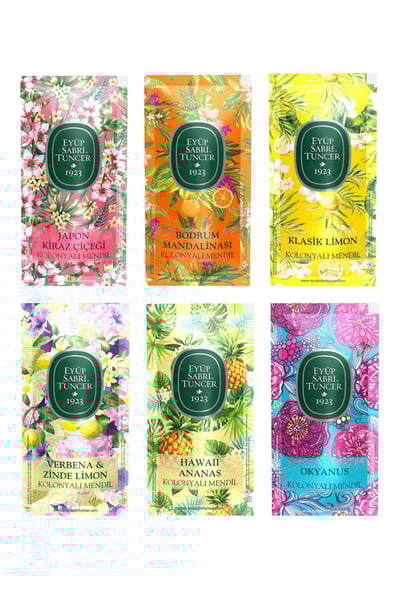 客製包裝酒精濕紙巾(香味各12入)1