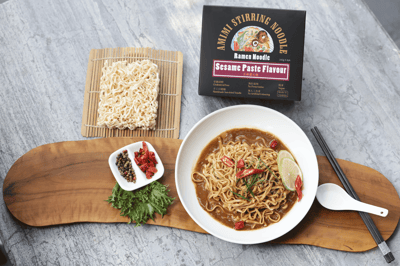 阿咪咪乾拌麵 芝麻醬拉麵 盒裝3