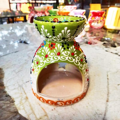 鄂圖曼手繪精油燈座8