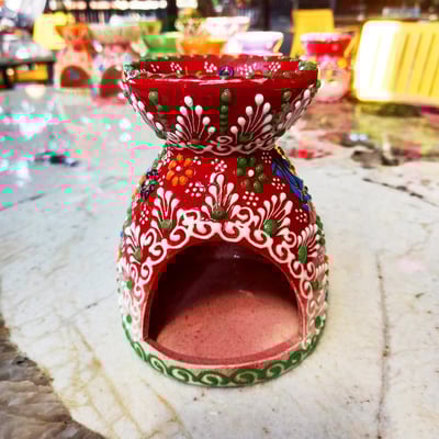 鄂圖曼手繪精油燈座7