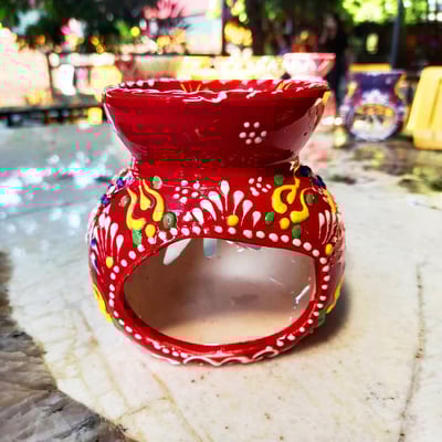 鄂圖曼手繪精油燈座2