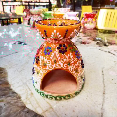 鄂圖曼手繪精油燈座9