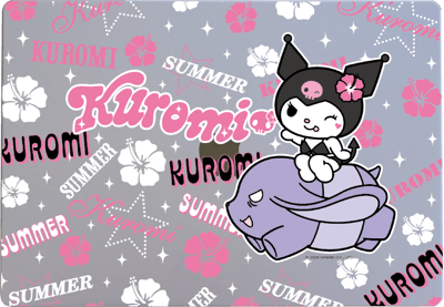 三麗鷗-彩繪晶雕筆電膜-酷洛米系列3