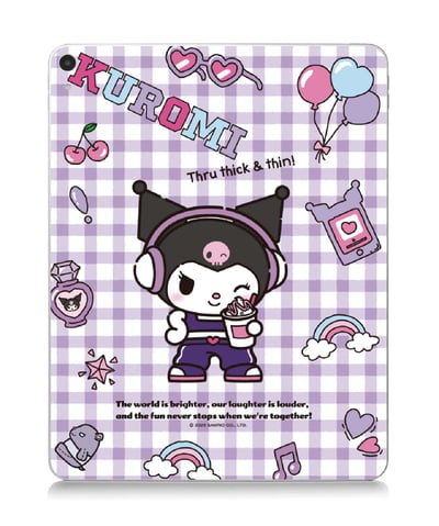 三麗鷗彩繪晶雕平板膜-酷洛米系列5