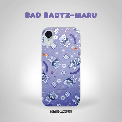 三麗鷗-鈦晶雕彩繪雷射流光膜-酷企鵝系列1