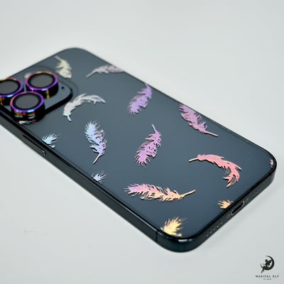 3D鈦晶雕流光膜-羽毛2