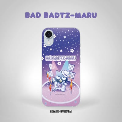 三麗鷗-鈦晶雕彩繪雷射流光膜-酷企鵝系列3